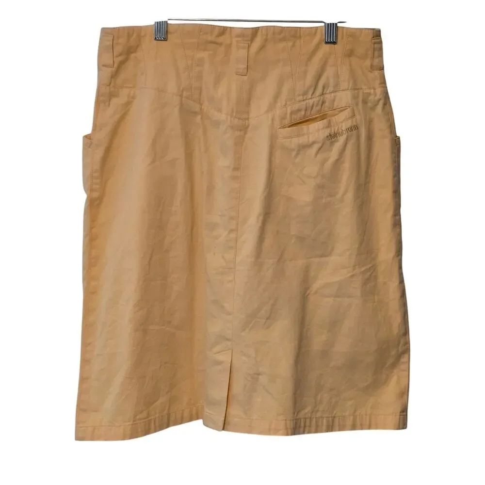 Steinebronn sport couture yellow vintage pencil skirt 10 - Picture 2 of 5